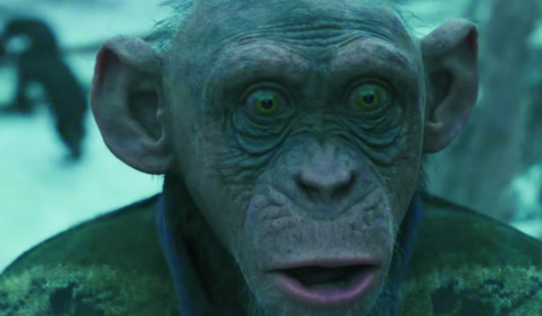 Kadr z filmu "Wojna o planetę małp"