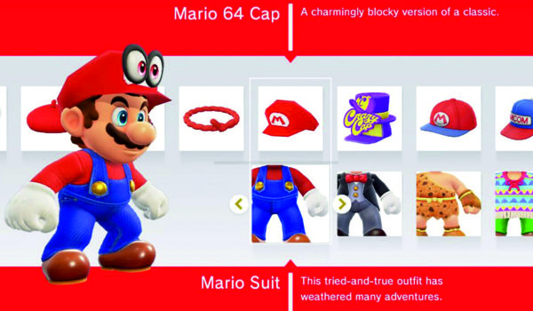 Screen z gry "Super Mario Odyssey"