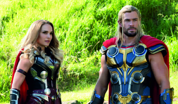 Kadr z filmu "Thor: Miłość i grom"