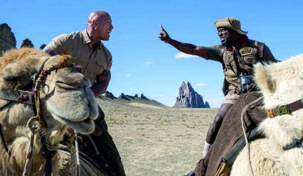 Kadr z filmu "Jumanji: Następny poziom"